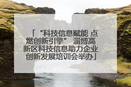 “科技信息赋能 点燃创新引擎” 淄博高新区科技信息助力企业创新发展培训会举办