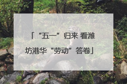 “五一”归来 看潍坊港华“劳动”答卷