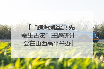 “跨海溯丝源 先蚕生古泫”主题研讨会在山西高平举办
