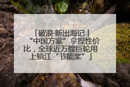 破浪·新出海记丨 “中国方案”拿捏性价比，全球近万艘巨轮用上镇江“节能桨”