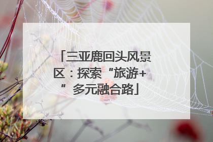 三亚鹿回头风景区：探索“旅游+”多元融合路