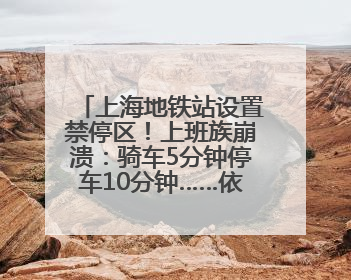 上海地铁站设置禁停区！上班族崩溃：骑车5分钟停车10分钟……依然密密麻麻无从下脚？