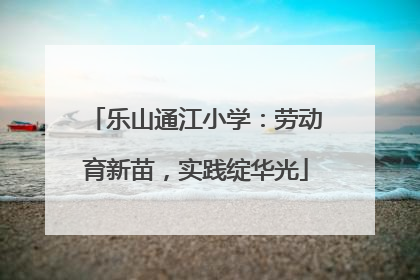 乐山通江小学：劳动育新苗，实践绽华光