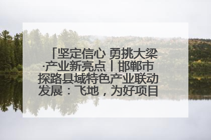 坚定信心 勇挑大梁·产业新亮点丨邯郸市探路县域特色产业联动发展：飞地，为好项目跨域安个家