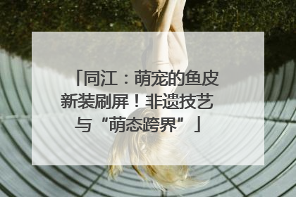 同江：萌宠的鱼皮新装刷屏！非遗技艺与“萌态跨界”