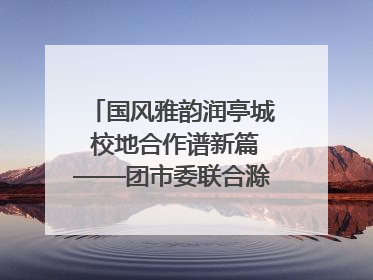 国风雅韵润亭城 校地合作谱新篇——团市委联合滁州城市职业学院助力传统文化“破圈”绽放