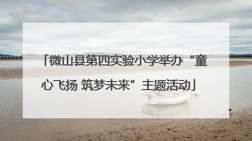 微山县第四实验小学举办“童心飞扬 筑梦未来”主题活动