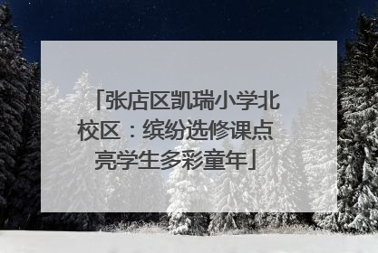 张店区凯瑞小学北校区：缤纷选修课点亮学生多彩童年