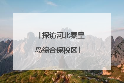 探访河北秦皇岛综合保税区