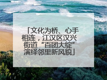 文化为桥、心手相连，江汉区汉兴街道“百团大绽”演绎邻里新风貌