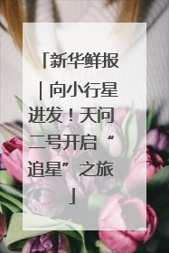 新华鲜报｜向小行星进发！天问二号开启“追星”之旅