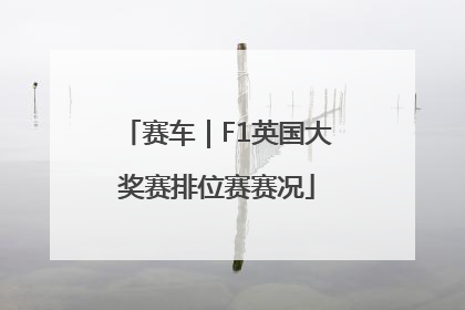 赛车｜F1英国大奖赛排位赛赛况