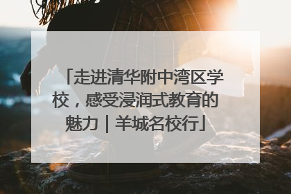 走进清华附中湾区学校，感受浸润式教育的魅力｜羊城名校行