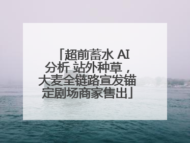 超前蓄水 AI分析 站外种草，大麦全链路宣发锚定剧场商家售出