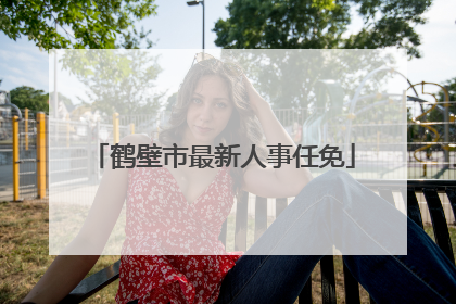 鹤壁市最新人事任免