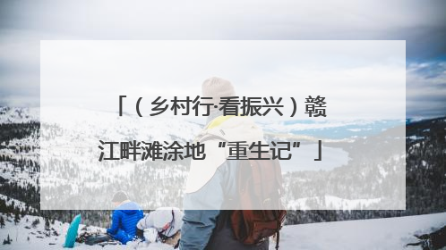 （乡村行·看振兴）赣江畔滩涂地“重生记”