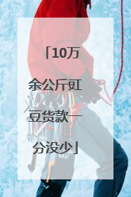 10万余公斤豇豆货款一分没少