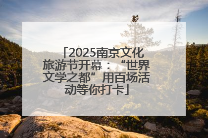 2025南京文化旅游节开幕：“世界文学之都”用百场活动等你打卡