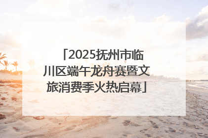 2025抚州市临川区端午龙舟赛暨文旅消费季火热启幕